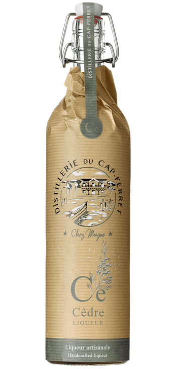 Bouteille cèdre.